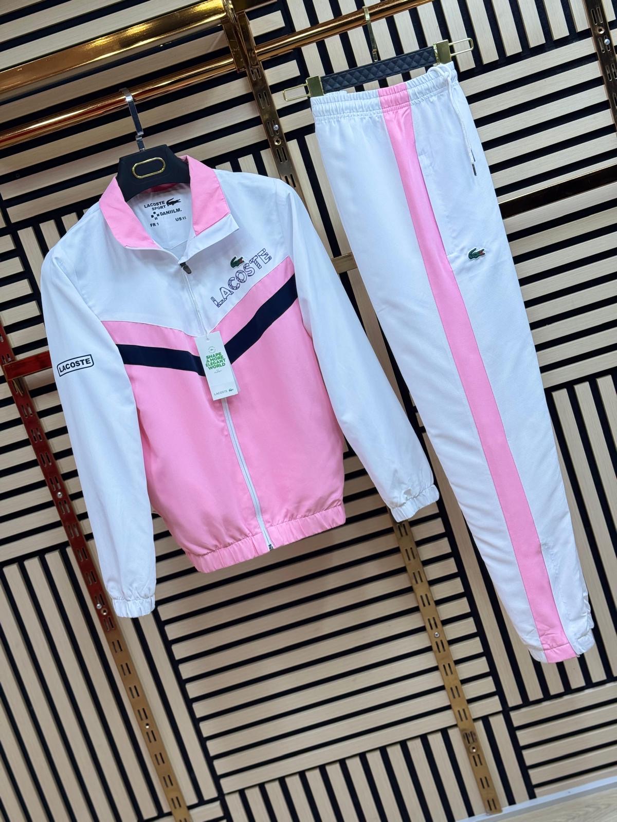 Chándal Lacoste (Blanco)