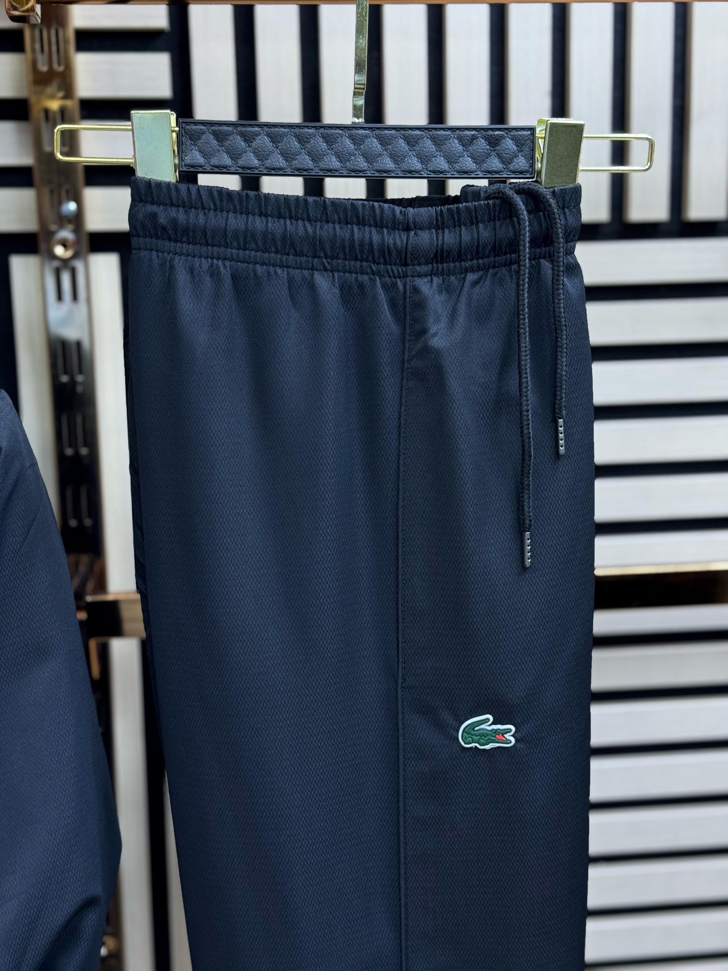 Chándal Lacoste (Negro )