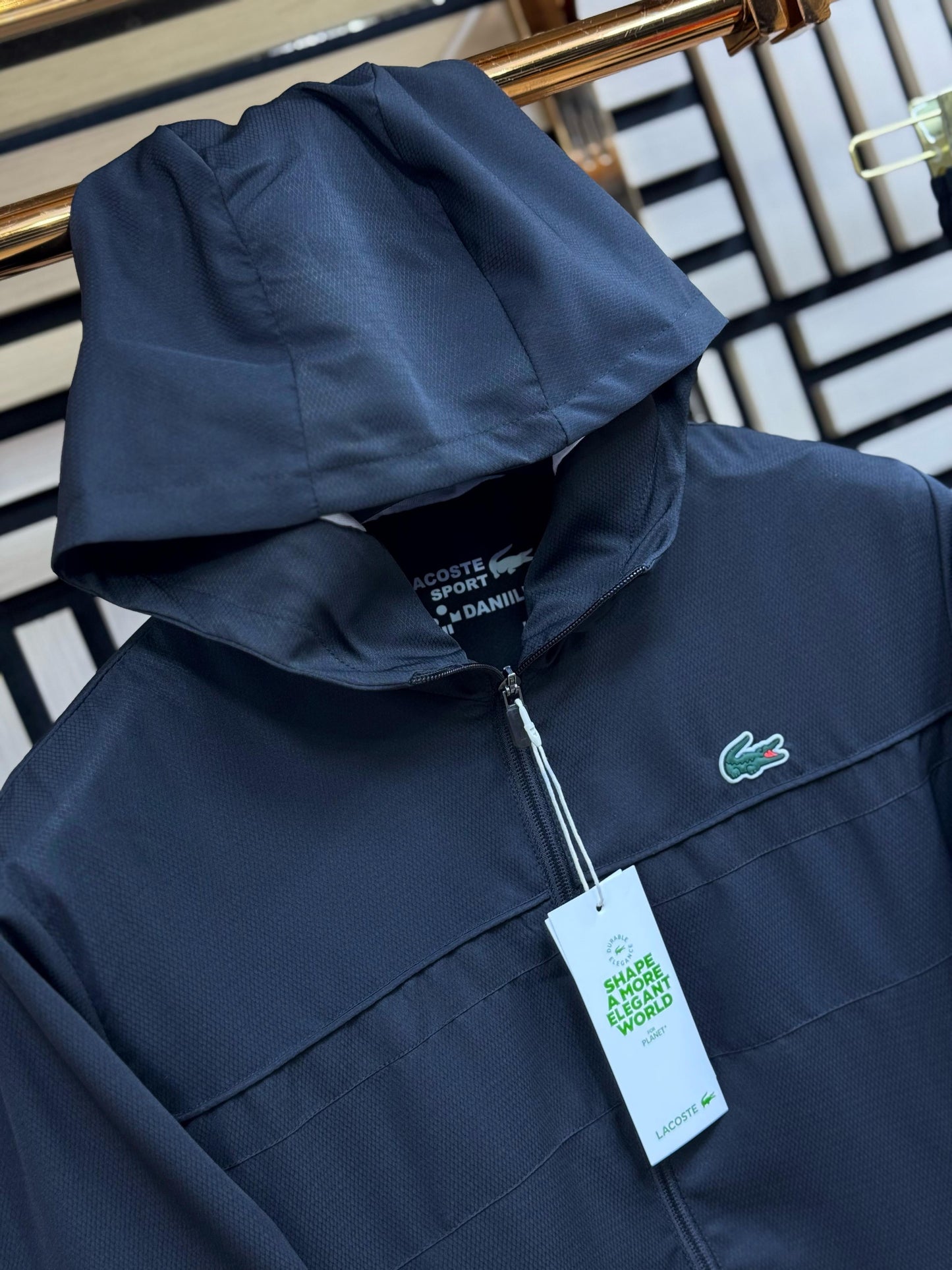 Chándal Lacoste (Negro )