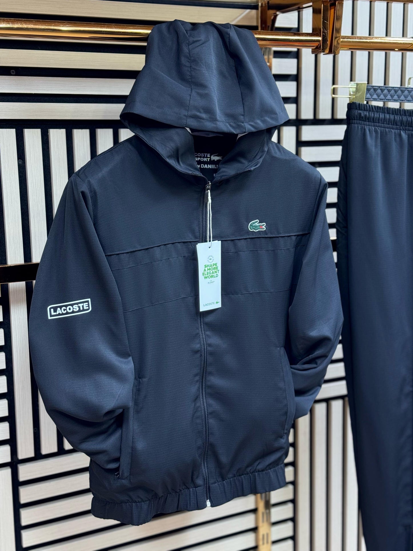 Chándal Lacoste (Negro )