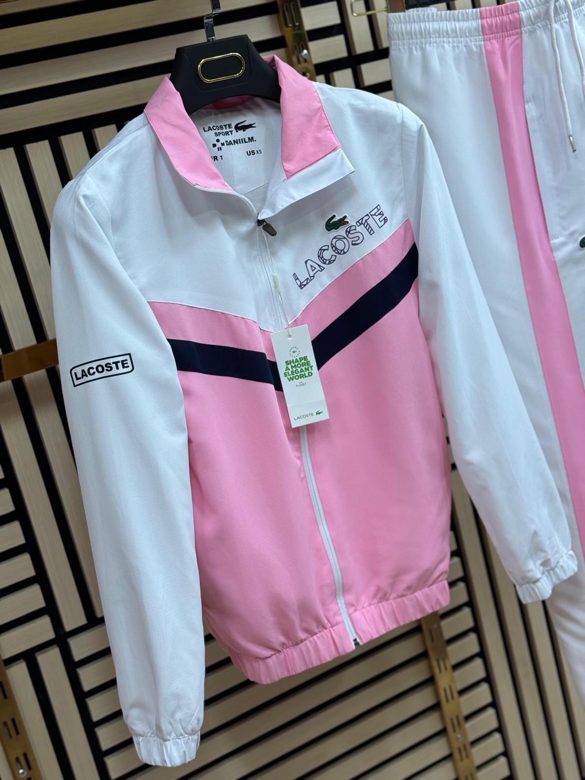 Chándal Lacoste (Blanco)