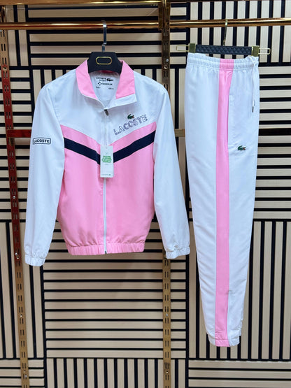 Chándal Lacoste (Rosa y blanco )